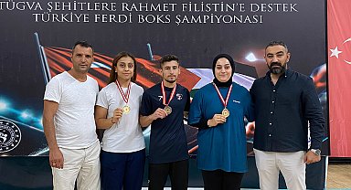 Abla - kardeş boksta Türkiye şampiyonu oldu