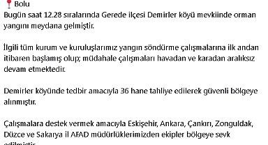 AFAD: Çevre illerden ekipler bölgeye sevk edildi