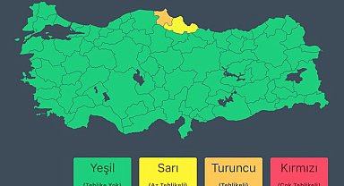 AFAD uyarıda bulundu; Sinop'ta kuvvetli sağanak bekleniyor