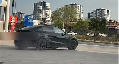 Akaryakıt istasyonunda drift atan sürücüye 32 bin lira ceza