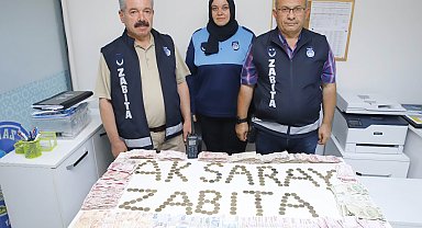 Aksaray'da 4 dilencinin üzerinden 30 bin TL çıktı