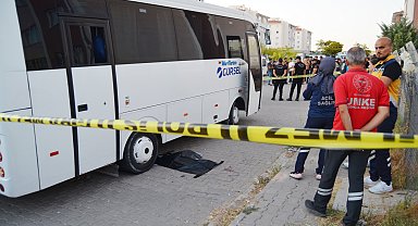 Aksaray'da midibüsün çarptığı anneanne- torun öldü