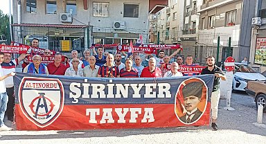 Altınordu taraftarından stat protestosu