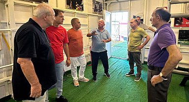 Altınordu'ya eski başkanlardan ziyaret