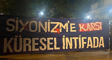 Ankara Filistin Dayanışma Platformu, Filistin'e destek yürüyüşü düzenledi