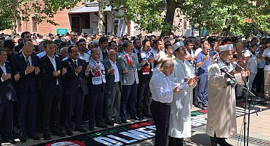 Ankara'da Haniye için gıyabi cenaze namazı kılındı