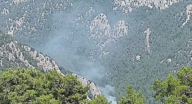 Antalya'da orman yangını