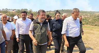 Aydın'da orman yangınında 2'nci gün