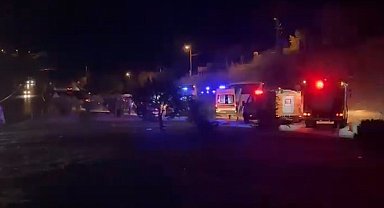 Aydın'da yolcu otobüsü yayaya çarptıktan sonra devrildi: 1 ölü, 7 yaralı