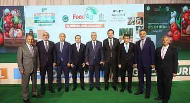 Bakan Bolat, 2. Uluslararası Gıda ve Tarım Fuarı'nın açılışına katıldı