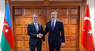 Bakan Fidan, Azerbaycanlı mevkidaşı Bayramov ile görüştü