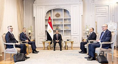 Bakan Fidan, Mısır Cumhurbaşkanı es-Sisi ile görüştü