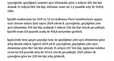 Bakan Işıkhan: Yüzyılın istihdam kalkınmasını birlikte başaracağız