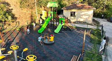 Bakan Kurum, park isteyen çocukların talebini gerçekleştirdi