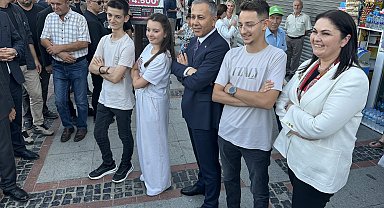 Bakan Yerlikaya, Edirne'de Haniye için kılınan gıyabi cenaze namazına katıldı