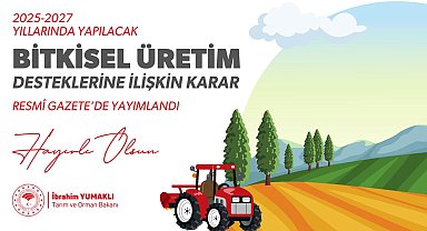 Bakan Yumaklı'dan 'destekleme' açıklaması