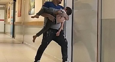 Balkondan düşen Mahmut'u hastaneye babası ve komşusu yetiştirdi