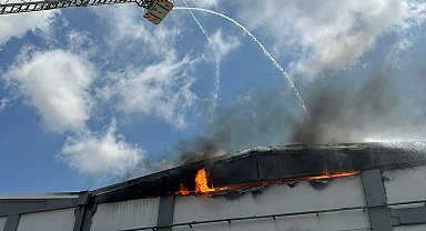 Bandırma Ticaret Borsası'nın deposunda yangın