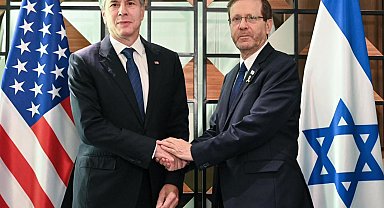 Blinken, İsrail Cumhurbaşkanı Herzog ile bir araya geldi