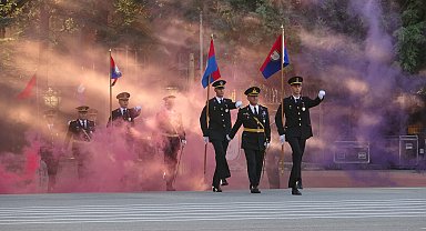 Bursa Işıklar Jandarma Astsubay Meslek Yüksek Okulu'ndan 403 astsubay mezun oldu