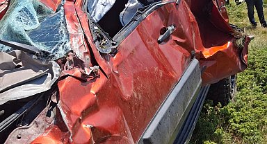 Bursa'da off-road aracı, 100 metrelik uçuruma düştü: 2 yaralı helikopterle alındı