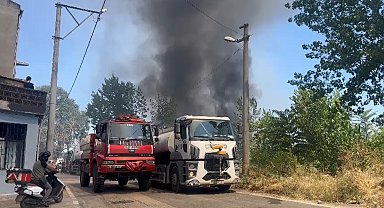 Bursa'da ot yangını