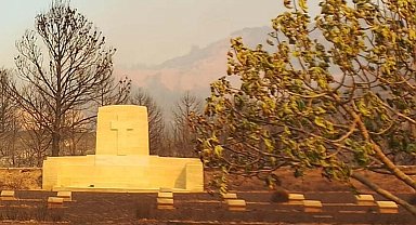 Çanakkale'de orman yangını