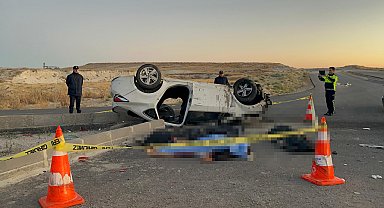 Cenazeye giderken kaza yaptılar; 4 ölü, 2 yaralı