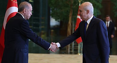 Cumhurbaşkanı Erdoğan, tebrikleri kabul etti