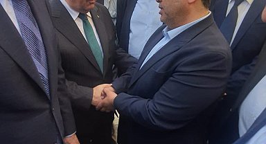 Destici, Haniye'nin cenaze törenine katıldı