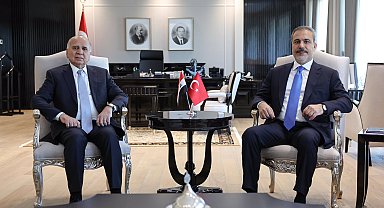 Dışişleri Bakanı Fidan, Iraklı mevkidaşı Hüseyin ile görüştü