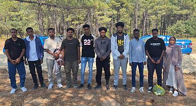 Edirne'de 17 kaçak göçmen yakalandı