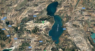Eğirdir Gölü'nün bölünmesine 1,2 kilometre kaldı