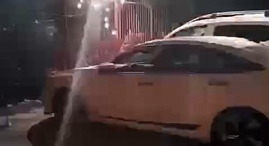 Elektrik kabloları kısa devre yaptı, çıkan yangın büyümeden söndürüldü