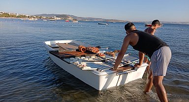 Erdek'te tatilciler için 'deniz pastanesi'