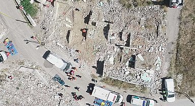 Erzurum'da deprem tatbikatı