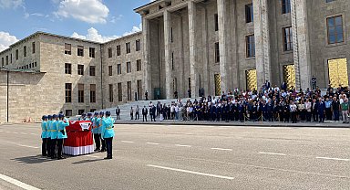 Eski Iğdır Milletvekili Artantaş için TBMM'de tören