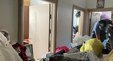 Evden 30 ton çöp çıktı; geçen yıl da 50 ton çıkmıştı