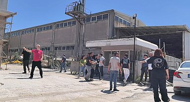 Fabrikadaki 11 işçi kimyasal maddeden etkilendi