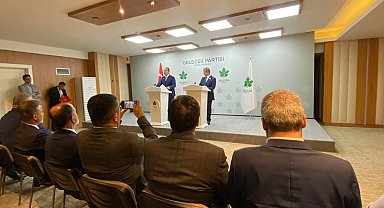 Fatih Erbakan'dan Davutoğlu'na ziyaret