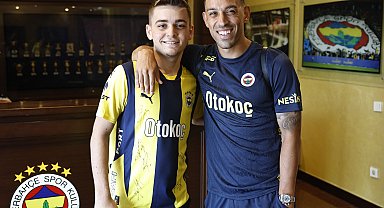 Fenerbahçe'nin Çaykur Rizespor antrenmanına özel misafir