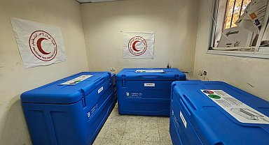 Filistin Kızılayı: Çocuk felci aşıları teslim alındı, aşılama 31 Ağustos'ta başlayacak