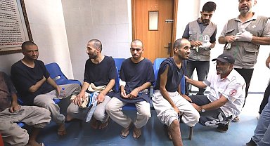 Filistin Kızılayı: İsrail, rehin tutulan 5 Filistinliyi serbest bıraktı