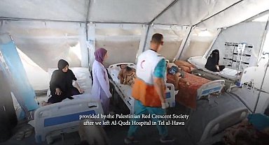 Filistin Kızılayı: Sahra hastanesinde 56 bin hastaya hizmet verdik
