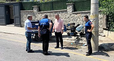 Fındık işçilerini taşıyan patpat direğe çarptı: 1 ölü, 7 yaralı