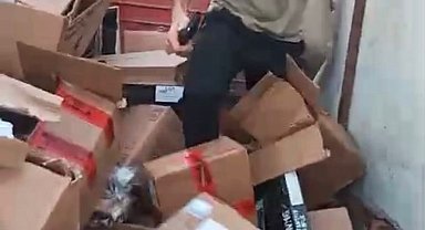 Firari şüpheli, kamyonetteki kartonların içine saklanmış halde bulundu