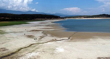 Gölköy Barajı'nda su seviyesi, yüzde 35'e düştü; tarımsal sulama durduruldu