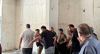 Hakkari'de okul inşaatının asansör boşluğuna düşen bekçi öldü