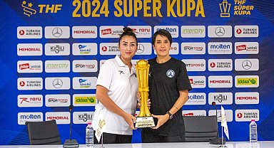 Hentbol Kadınlar Süper Kupa maçı öncesi basın toplantısı düzenlendi