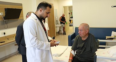 İngiliz Waddington'un 20 yıllık fantom kol ağrısı, Eskişehir'de dindi